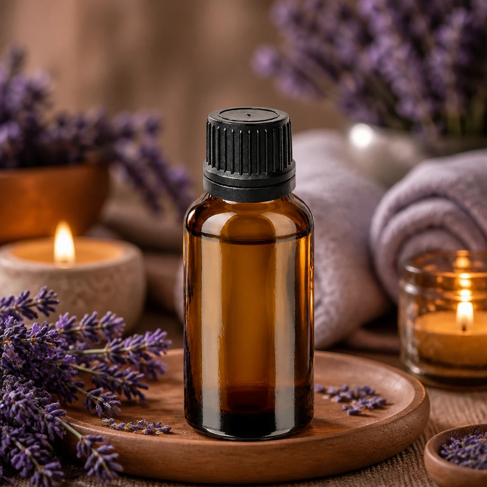 30 ml butelka z zakraplaczem 1 mm czarna OV BrownLine UT18/30 30 ml szklana butelka w kolorze brązowym z ochroną UV i czarną zakrętką do substancji wrażliwych na światło