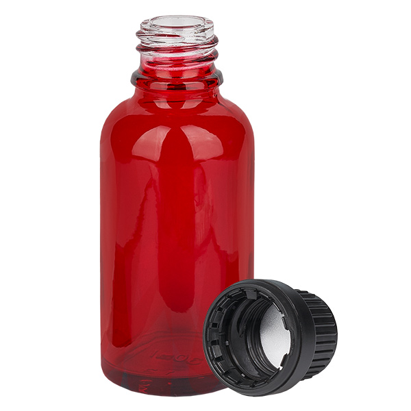 Butelka 30 ml 11 mm SV czarna OV RedLine UT18/30 Butelka 30 ml 11 mm SV czarna OV RedLine UT18/30