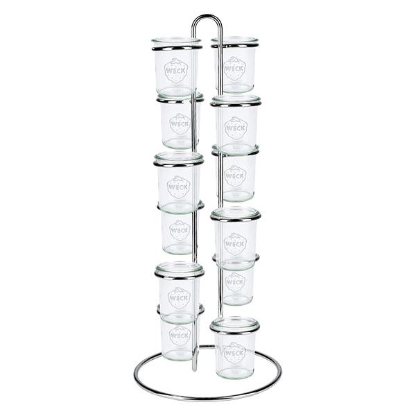 Stojak do serwowania Vertico12 na 12 kubk&#243;w WECK