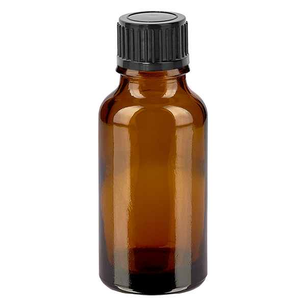 Butelka 20 ml, 11 mm SV, czarna STD BrownLine UT18/20