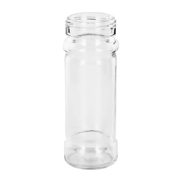 Przezroczysty słoik na przyprawy „Mary” o pojemności 100 ml z gwintem 41 mm, przeznaczony do soli i przypraw