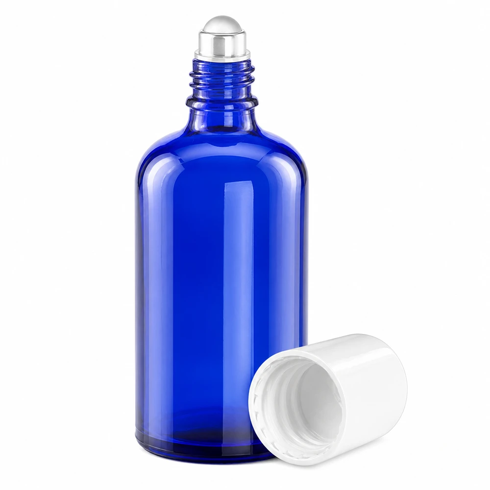 100 ml butelka roll-on biała STD BlueLine UT18/100