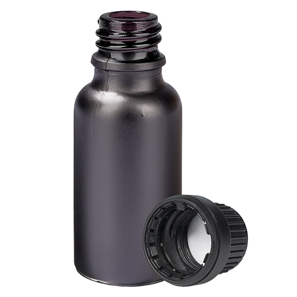 Butelka 20 ml 11 mm SV czarna OV BlackLine UT18/20