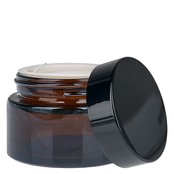Szklany słoik 30ml brązowy z pokrywką UNiTWIST Szklany słoik 30ml brązowy z pokrywką UNiTWIST