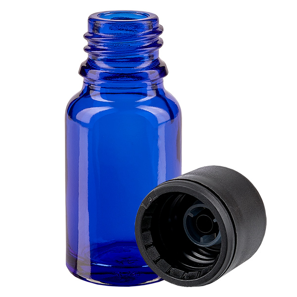 Butelka 10 ml 6 mm SV czarna STD BlueLine UT18/10