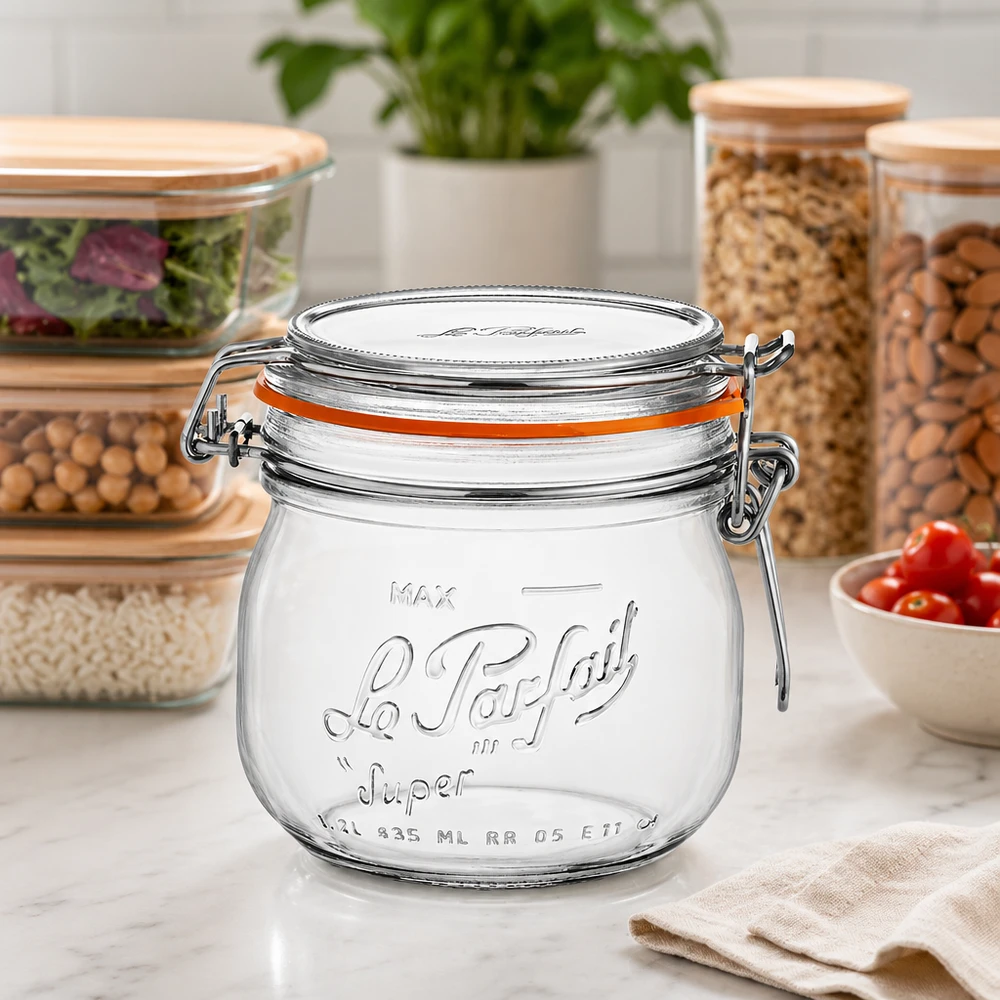 500ml Vorratsglas "Super" mit Bügelverschluss Le Parfait®