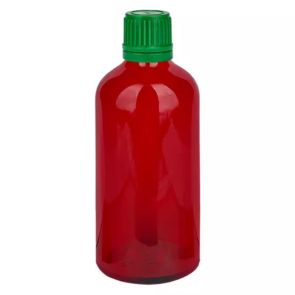 Butelka 100 ml 11 mm SV zielona OV RedLine UT18/100