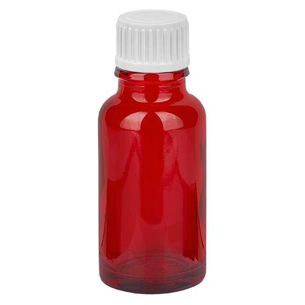 Butelka z zakraplaczem 20 ml 0,9 mm biała STD RedLine UT18/20