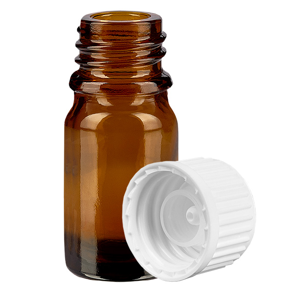 Butelka (globulowa) 5 ml 3 mm GR w. STD BrownLine UT18/5