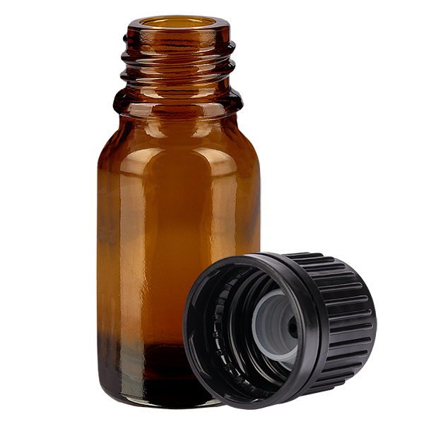 Butelka (globulowa) 10 ml 3 mm GR s. OV BrownL. UT18/10