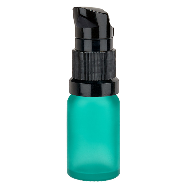 10 ml butelka z pompką czarna STD GreenLine UT18/10 10 ml butelka z pompką czarna STD GreenLine UT18/10