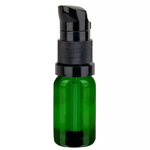 10 ml butelka z pompką czarna STD GreenLine UT18/10