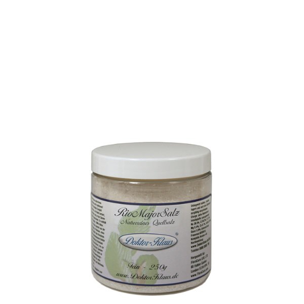 Sól źródlana (Rio Maior) z Portugalii 250g Doctor-K.. Sól źródlana (Rio Maior) z Portugalii 250g Doctor-K..