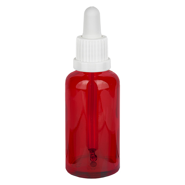 Butelka z pipetą 50 ml biała OV RedLine UT18/50 Butelka z pipetą 50 ml biała OV RedLine UT18/50
