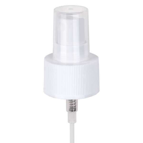 Atomizer z pompką, biały, standardowy PP28 ApoGlas. Jakość farmaceutyczna. Gwint 28 mm. Np. do butelek na leki ApoGlas® Euro. Atomizer z pompką, biały, standardowy PP28 ApoGlas. Jakość farmaceutyczna. Gwint 28 mm. Np. do butelek na leki ApoGlas® Euro.