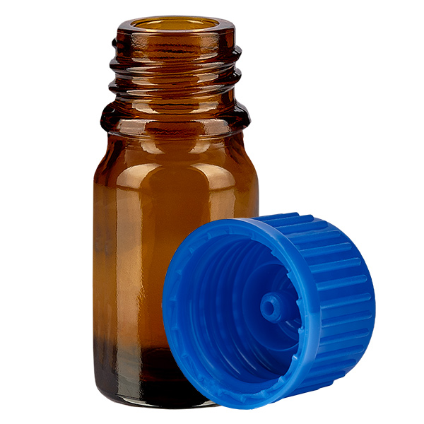 Butelka 5 ml 11 mm SV niebieski STD BrownLine UT18/5