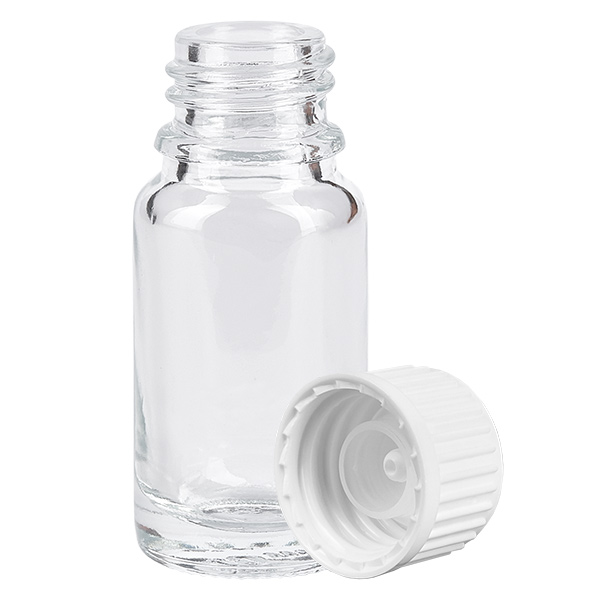 Butelka 10 ml (globul) 3 mm GR w. STD ClearL. UT18/10