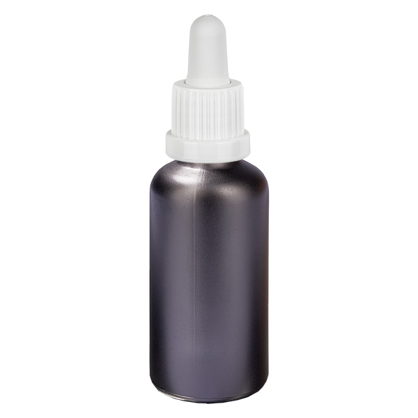 Butelka z pipet&#261; 50 ml bia&#322;a OV BlackLine UT18/50