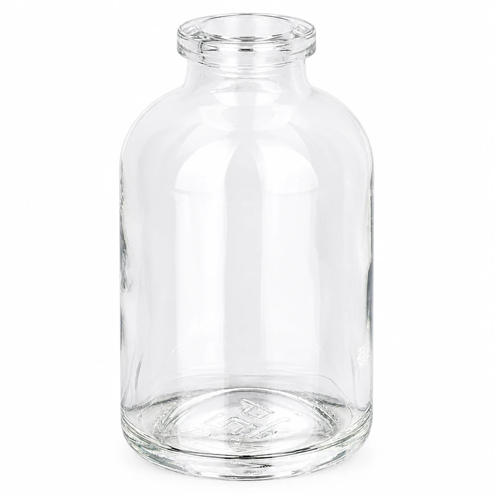 Butelka iniekcyjna z przezroczystego szkła 50 ml Medizinische Injektionsflasche 50ml Klarglas für Labor und Pharmazie