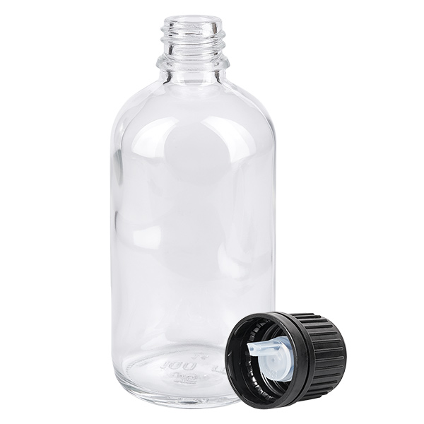 100 ml kropl&#243;wka 1 mm czarny OV ClearL. UT18/100