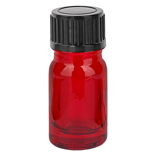 Butelka 5 ml 11 mm SV czarna STD RedLine UT18/5 Butelka 5 ml 11 mm SV czarna STD RedLine UT18/5