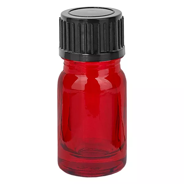 Butelka 5 ml 11 mm SV czarna STD RedLine UT18/5 Butelka 5 ml 11 mm SV czarna STD RedLine UT18/5