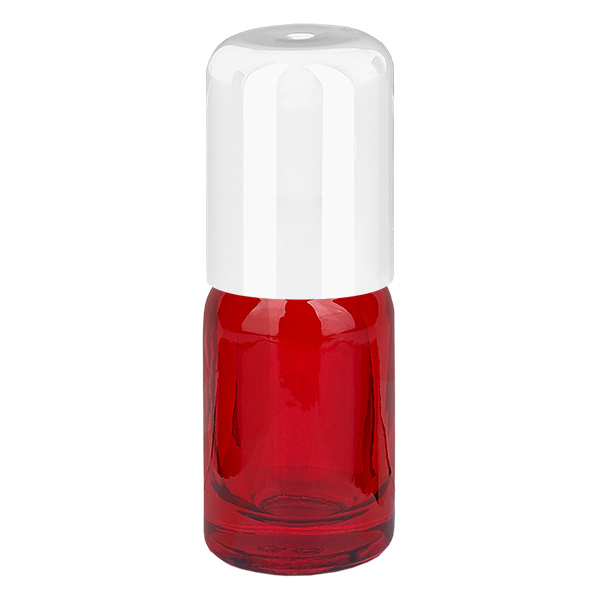 Butelka roll-on 5 ml bia&#322;a STD RedLine UT18/5