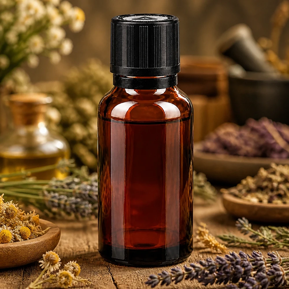 Apotfl. brown 20ml kroplówka v. Pr. 1mm s. KiSi Bliw OV Butelka apteczna o pojemności 20 ml, wykonana z brązowego szkła, z wkładem do kroplomierza o średnicy 1 mm oraz zabezpieczeniem przed dziećmi