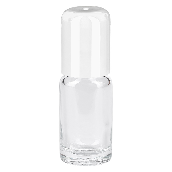 Butelka roll-on 10 ml biała STD ClearLine UT18/10