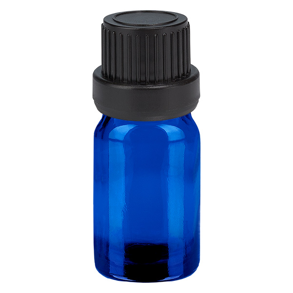 Butelka 5 ml 11 mm SV czarna OV BlueLine UT18/5