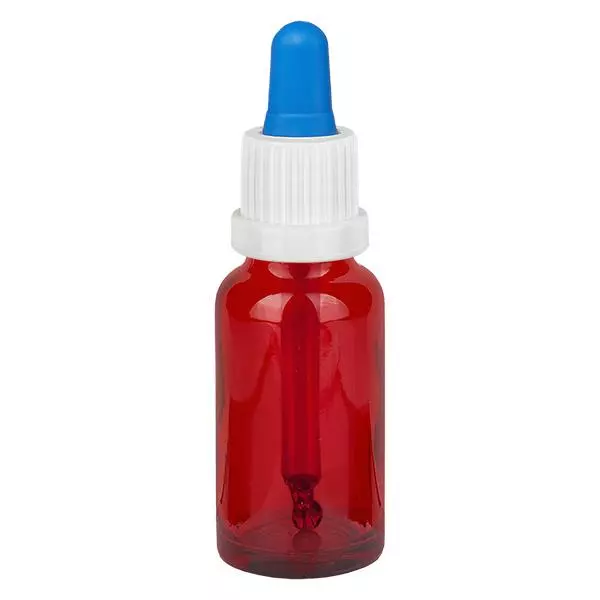 Butelka z pipetą 20 ml biała/niebieska OV RedLine UT18/20 Butelka z pipetą 20 ml biała/niebieska OV RedLine UT18/20