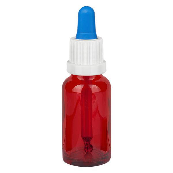 Butelka z pipetą 20 ml biała/niebieska OV RedLine UT18/20 Butelka z pipetą 20 ml biała/niebieska OV RedLine UT18/20