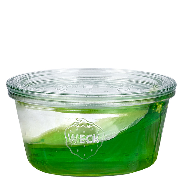 6 sztuk słoików Weck słoiki z pokrywką 290 ml niskie, 1/5 l słoiki z 6 sztuk słoików Weck słoiki z pokrywką 290 ml niskie, 1/5 l słoiki z