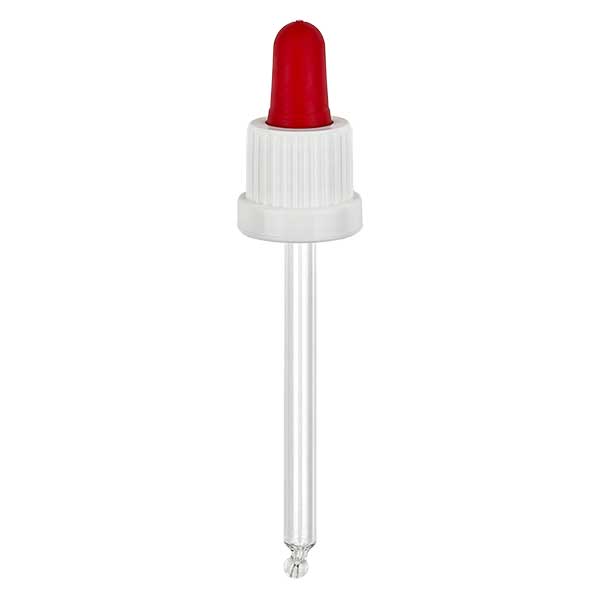 Nasadka do pipet biała/czerwona DIN18, długość pipety 85 mm z pierścieniem zabezpieczającym przed manipulacją. Alkoholoszczelna. Do ApoGlas® 50 ml brązowa(+++), niebieska(+++), zielona(+++) z gwintem 18 mm. Nasadka do pipet biała/czerwona DIN18, długość pipety 85 mm z pierścieniem zabezpieczającym przed manipulacją. Alkoholoszczelna. Do ApoGlas® 50 ml brązowa(+++), niebieska(+++), zielona(+++) z gwintem 18 mm.