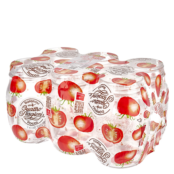 S&#322;oik okr&#261;g&#322;y 500 ml &#8222;Quattro Stagioni&#8221; z pokrywk&#261;