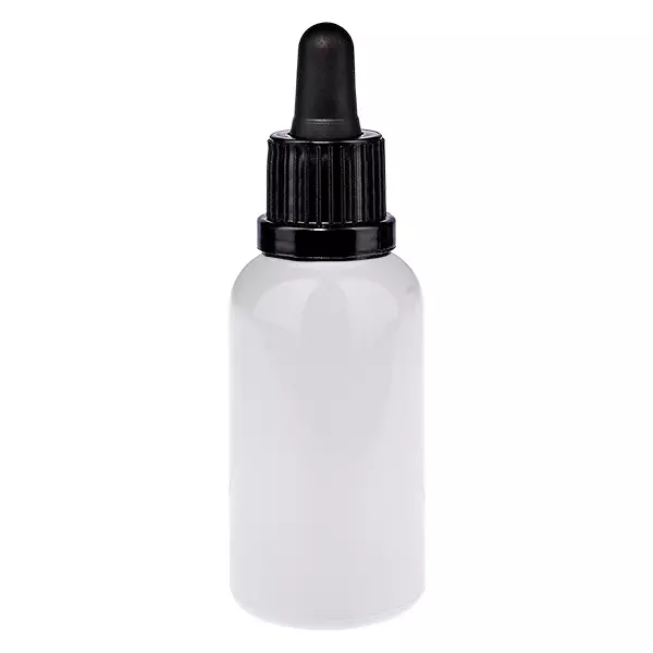Butelka z pipetą 30 ml czarna, zamknięcie zabezpieczające WhiteLine UT18/30 Butelka z pipetą 30 ml czarna, zamknięcie zabezpieczające WhiteLine UT18/30