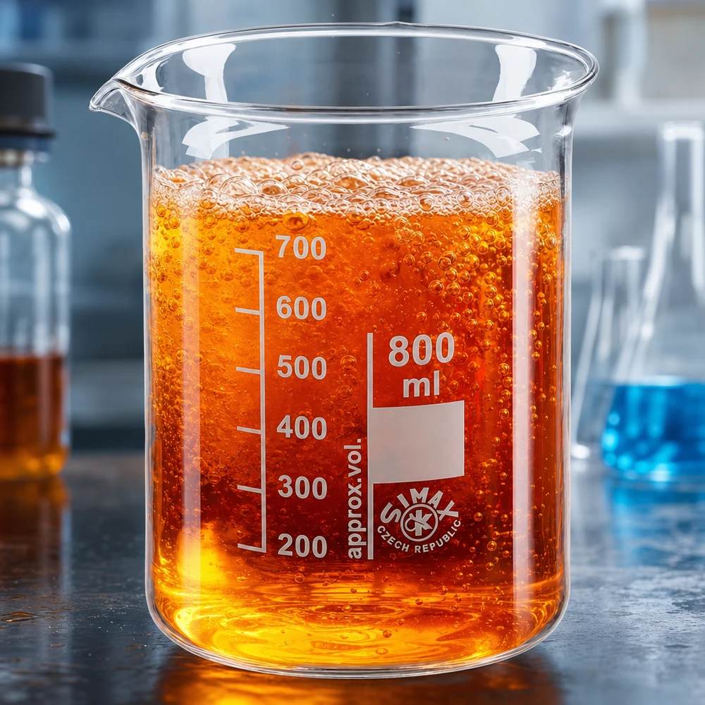 Wytrzymała zlewka 800 ml ze szkła borokrzemowego o niskiej formie do wszechstronnych zastosowań w laboratoriach i przemyśle