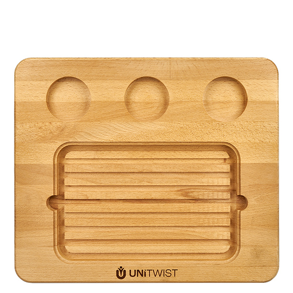 Drewniana deska (buk) do zestaw&#243;w UNiTWIST z gor&#261;cymi kamieniami