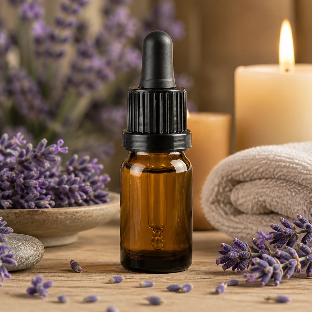 Butelka do leków płynnych 5 ml czarna OV BrownLine UT18/5 Butelka z pipetą 5 ml czarna OV BrownLine UT18/5 wykonana z wysokiej jakości bursztynowego szkła do aromaterapii