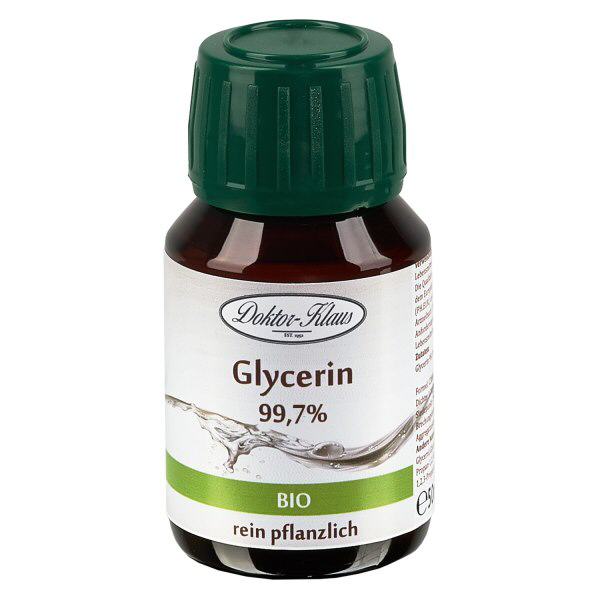 Gliceryna organiczna (99,7%) 50 ml Doktor-Klaus Gliceryna organiczna (99,7%) 50 ml Doktor-Klaus