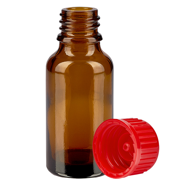 Butelka 20 ml 11 mm SV czerwona STD BrownLine UT18/20
