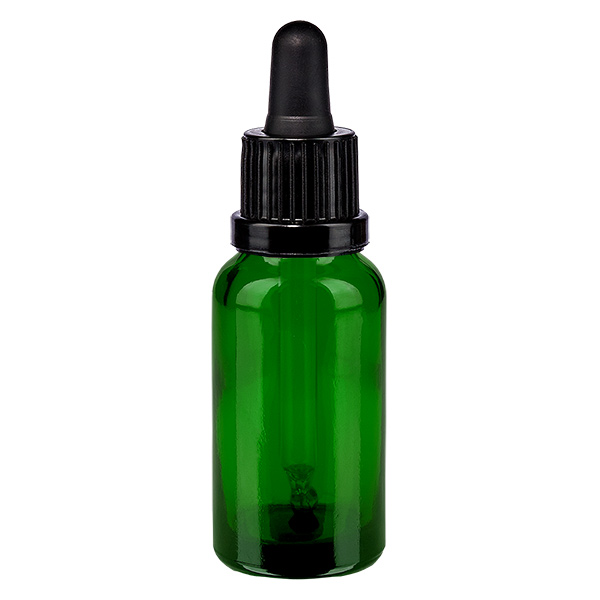Butelka do leków płynnych 20 ml czarna OV GreenLine UT18/20 Butelka do leków płynnych 20 ml czarna OV GreenLine UT18/20