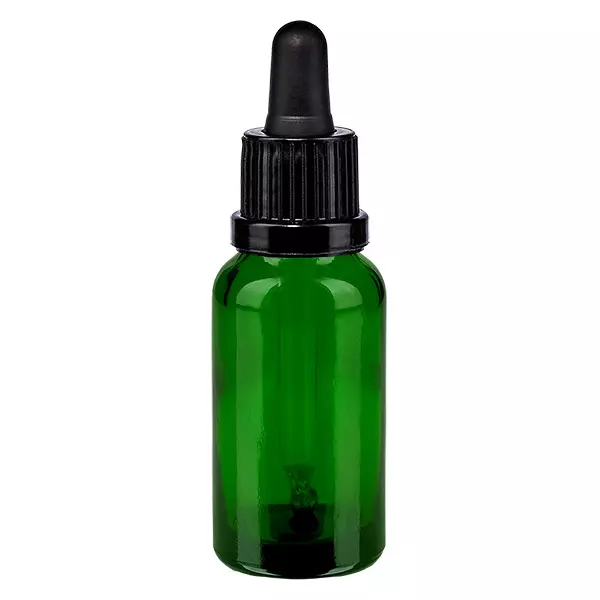 Butelka do leków płynnych 20 ml czarna OV GreenLine UT18/20