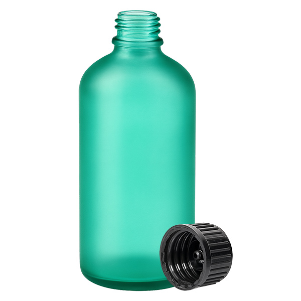 100 ml butelka 11 mm SV czarna STD GreenL. UT18/100