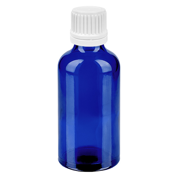 Butelka z zakraplaczem 50 ml 0,7 mm biały OV BlueLine UT18/50