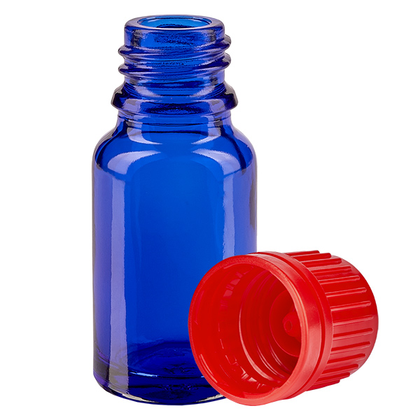 Butelka 10 ml 11 mm SV czerwony OV BlueLine UT18/10