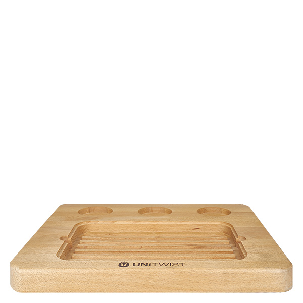 Drewniana deska (buk) do zestaw&#243;w UNiTWIST z gor&#261;cymi kamieniami