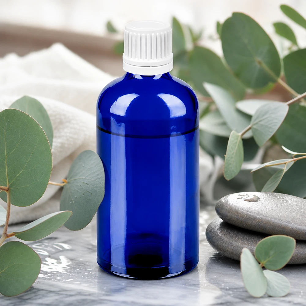 Butelka 100 ml 11 mm SV biała OV BlueLine UT18/100 Butelka 100 ml z serii BlueLine z praktyczną zakrętką 11 mm do bezpiecznego przechowywania