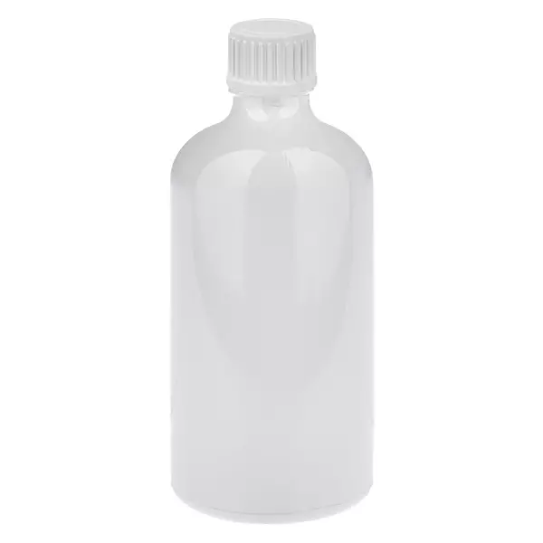 Butelka z zakraplaczem 100 ml, 0,9 mm, białe, standardowe zamknięcie WhiteLine UT18/100 Butelka z zakraplaczem 100 ml, 0,9 mm, białe, standardowe zamknięcie WhiteLine UT18/100