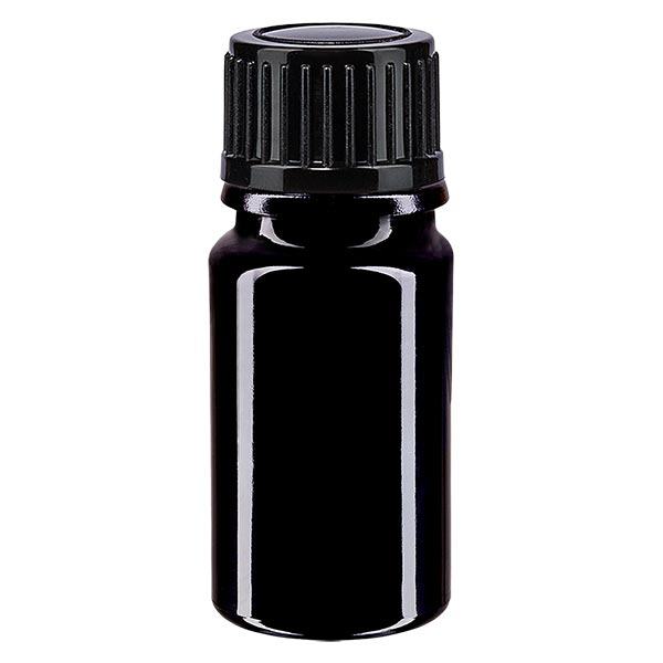 Butelka apteczna viol. 5ml zakrętka czarna szt. Butelka apteczna viol. 5ml zakrętka czarna szt.
